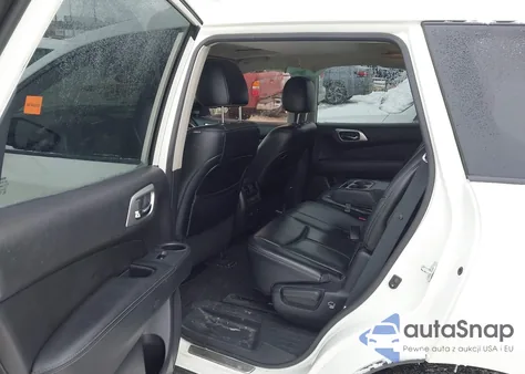 2017 Nissan Pathfinder Platinum z USA, uszkodzony, nr VIN 5N1DR2MM9HC669695